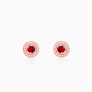 Rose Gold One And Only Earrings