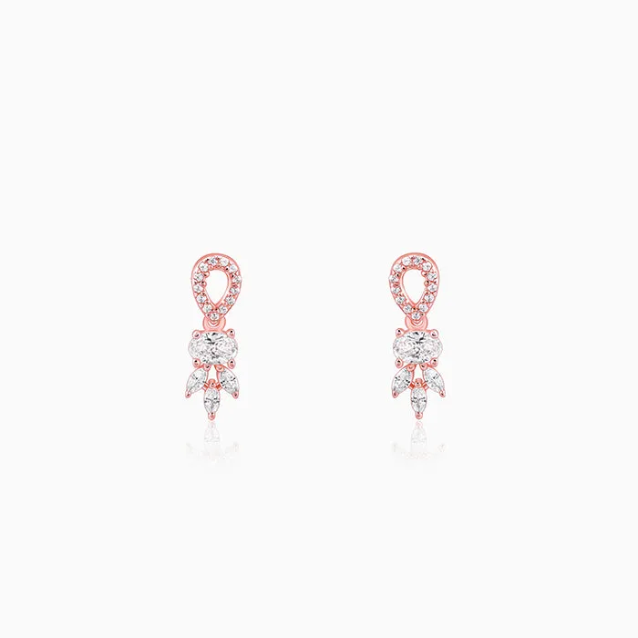 Rose Gold Petalo Earrings