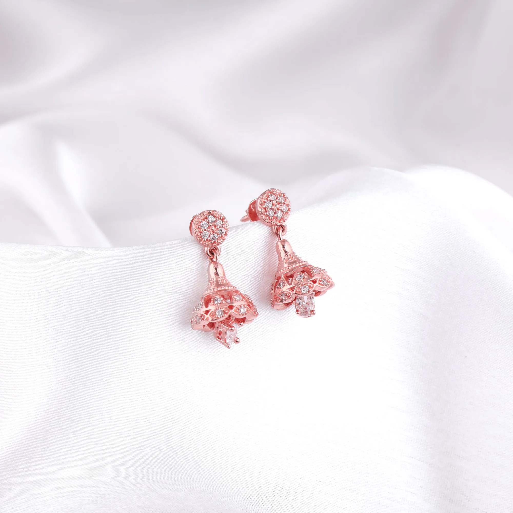 Rose Gold Pretty Little Jhumki