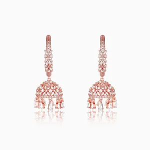 Rose Gold Statement Jhumki