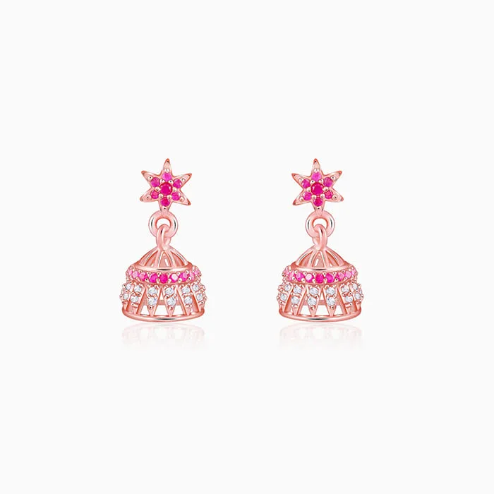 Rose Gold Sumitra Jhumki