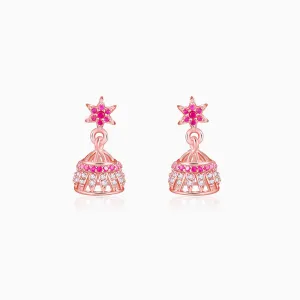 Rose Gold Sumitra Jhumki