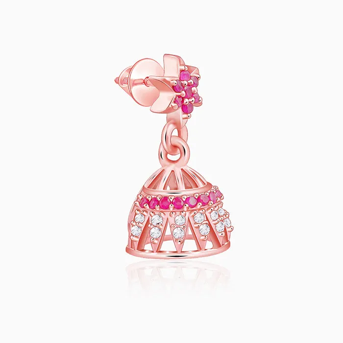 Rose Gold Sumitra Jhumki