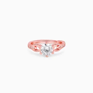 Rose Gold Timeless Elegant Ring