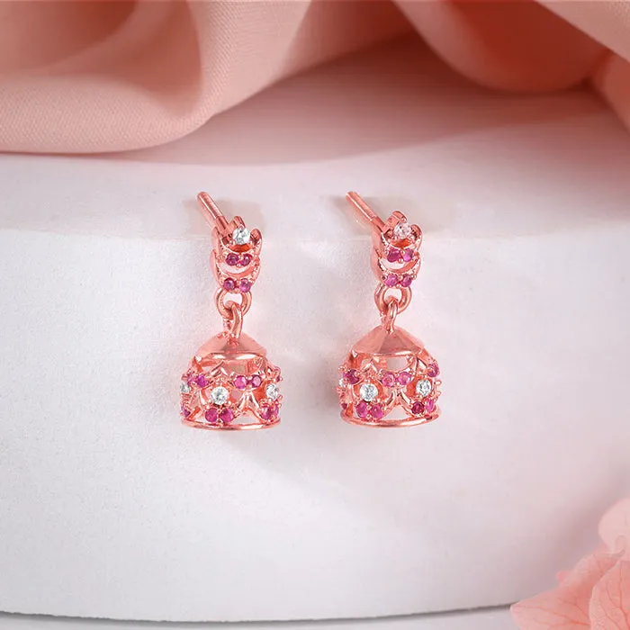 Rose Gold Urvashi Jhumki