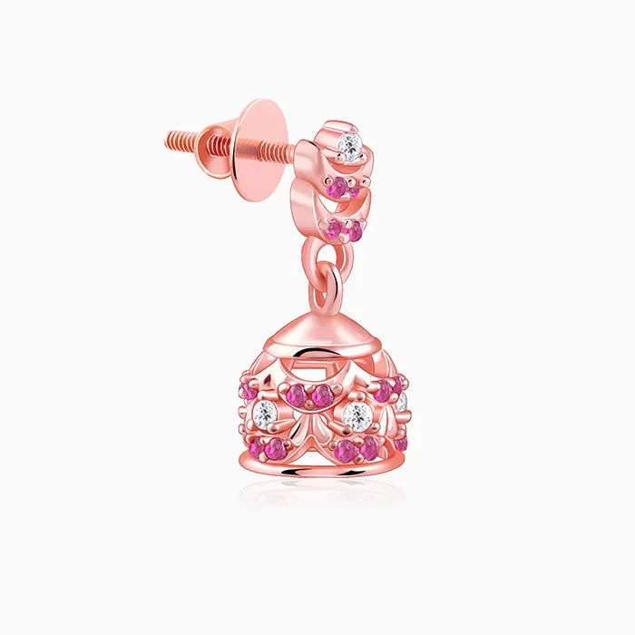 Rose Gold Urvashi Jhumki