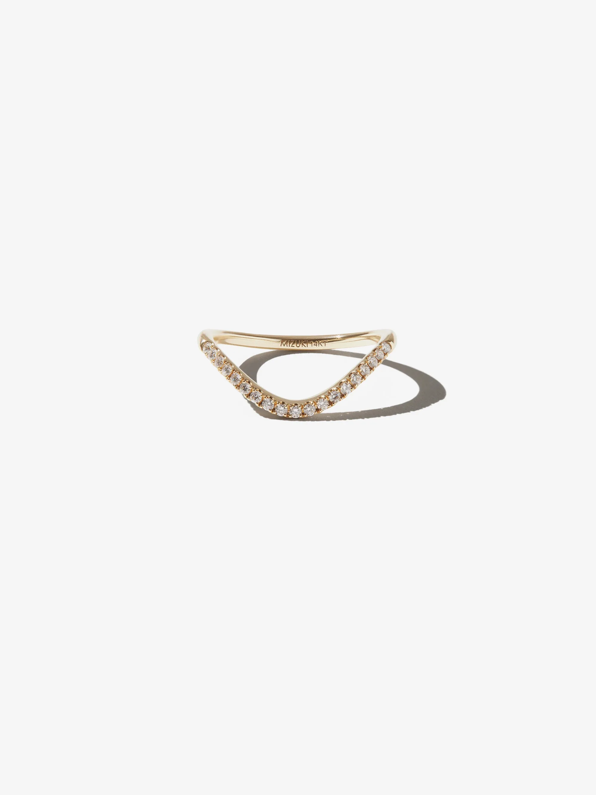 SBR107 Sea of Beauty. Diamond Curve Ring