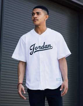 Seasonal wear Jordan Flight MVP Baseball Top Leather - material fashion
