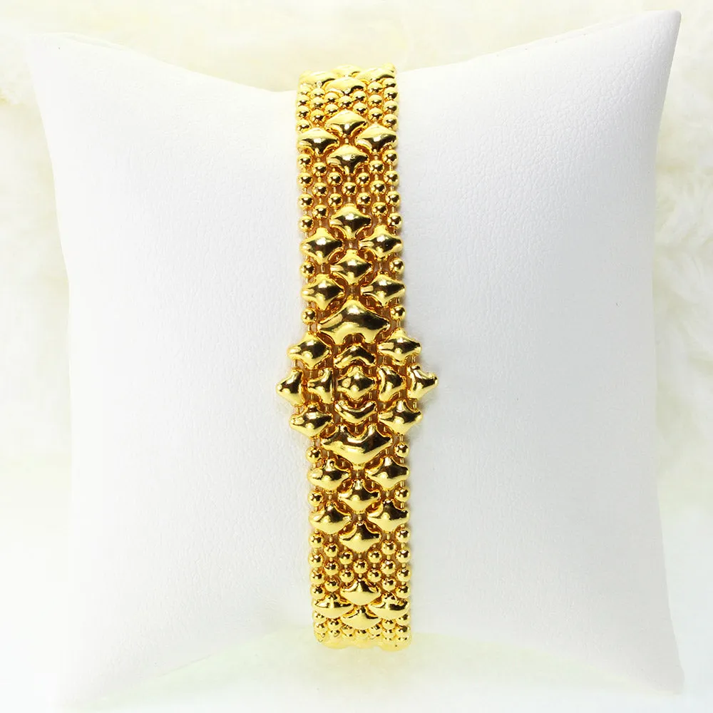 SG Liquid Metal MINI-E-G24K Gold 24K Finish Bracelet by Sergio Gutierrez