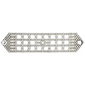 SG Liquid Metal TB38 - AS Antique Silver Bracelet by Sergio Gutierrez