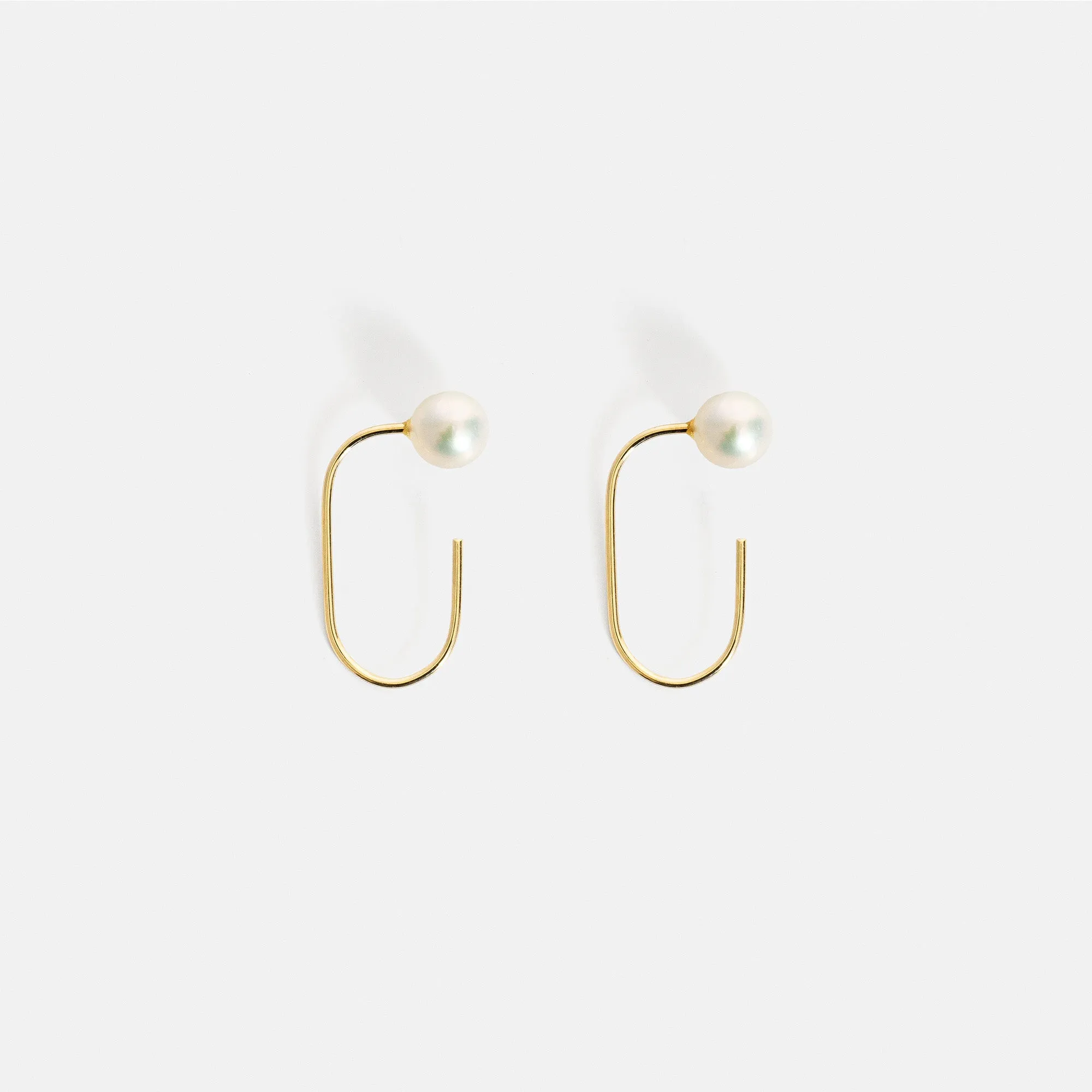 Sigi Small Earrings with Pearls