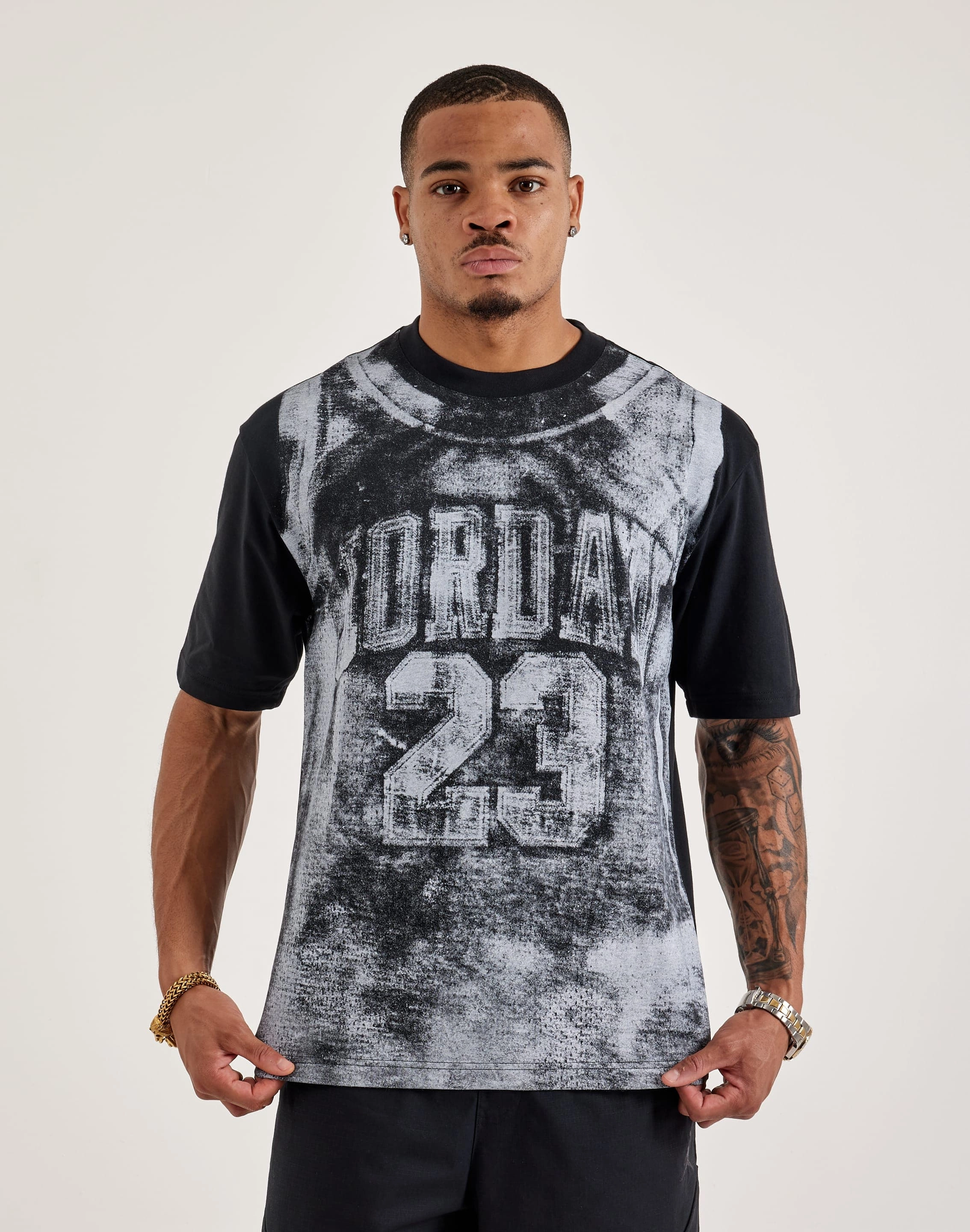 Jordan Brooklyn Graphic Tee Wool - sourced fashion Fashion care (washing, ironing, etc.)