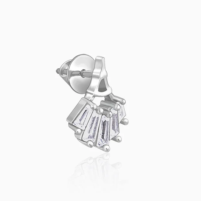 Silver All Eyes on You Earrings