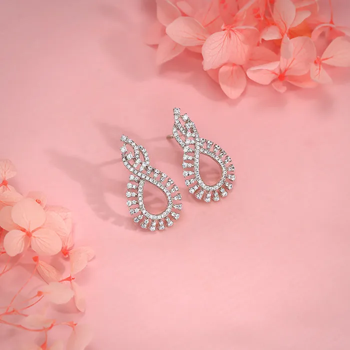 Silver Aurelia Earrings