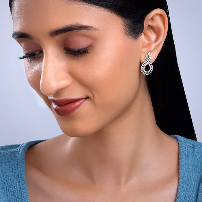 Silver Aurelia Earrings