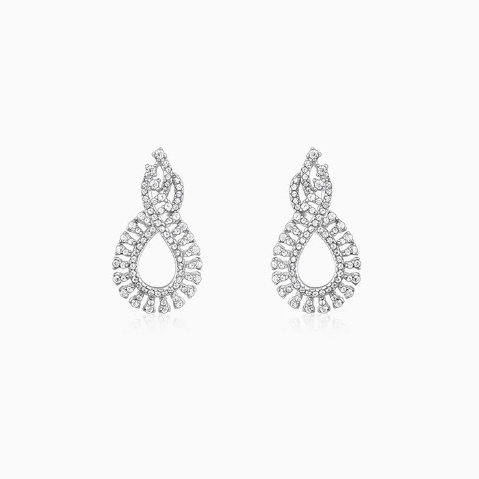 Silver Aurelia Earrings