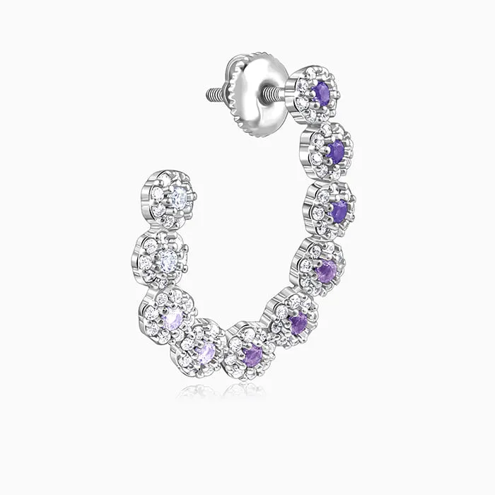 Silver Azul Muse Earrings