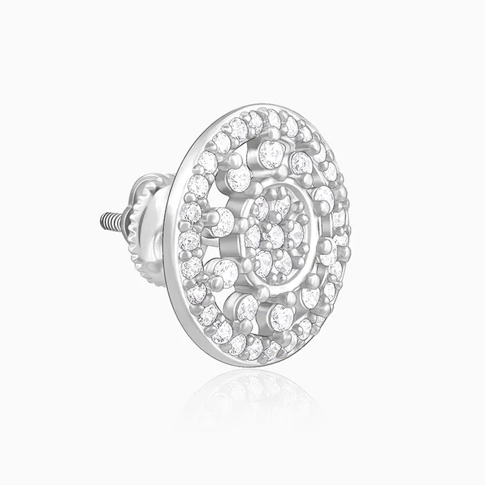 Silver Brighter Than Ever Studs
