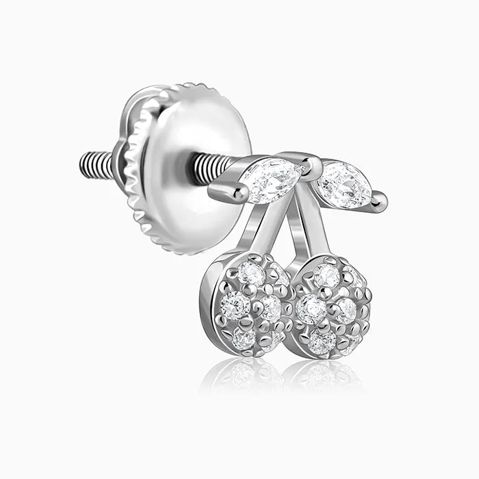 Silver Cherryboo Studs