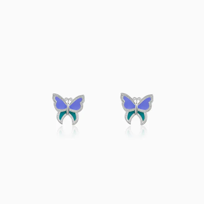 Silver Flutter Muse Earrings