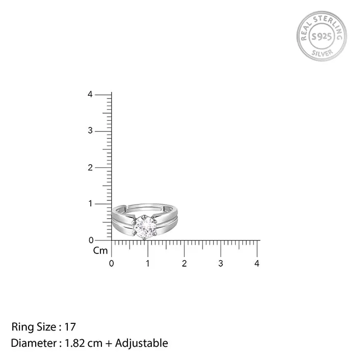 Silver Gallant Band For Him