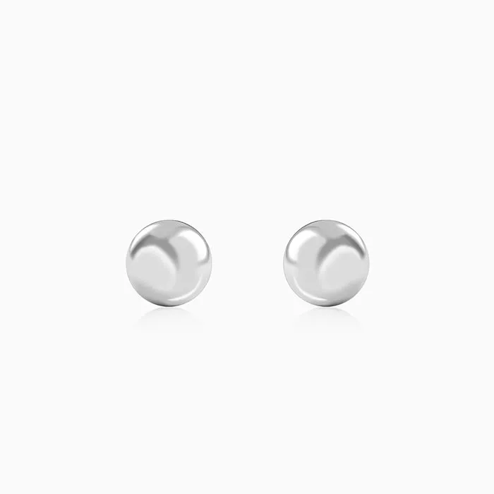 Silver Glow Power Earrings