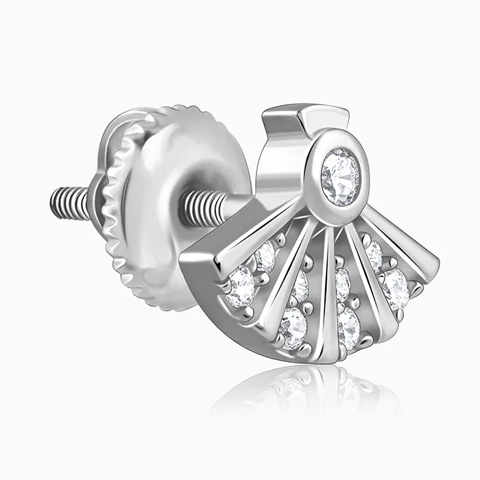Silver Glowlette Studs