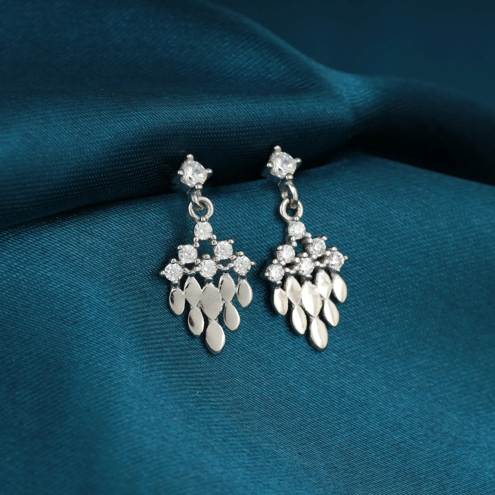 Silver Grape Valley Earrings