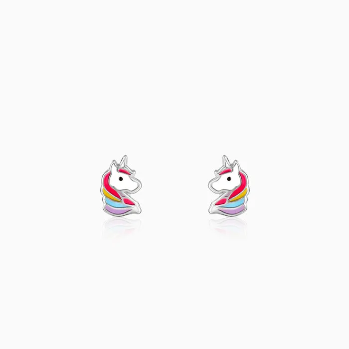 Silver Honey Blossom Kids Earrings (4-12 yrs)