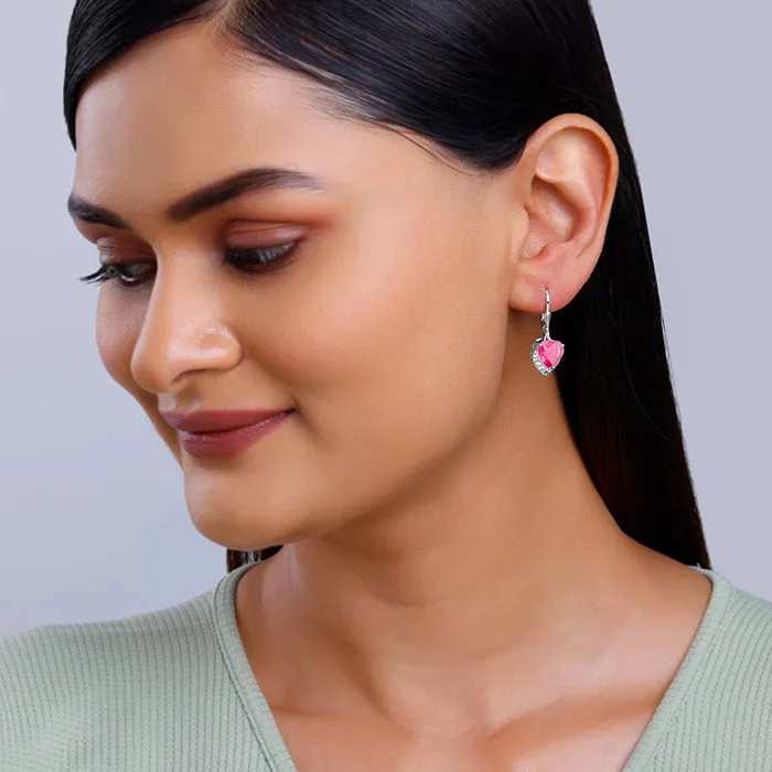 Silver Love Me Earrings