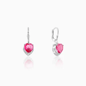 Silver Love Me Earrings