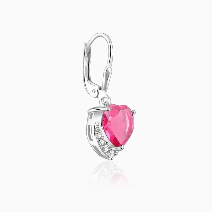 Silver Love Me Earrings