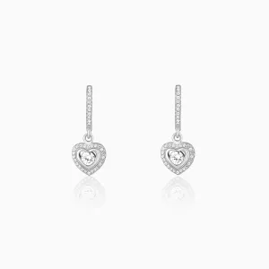 Silver Love Of My Life Earrings