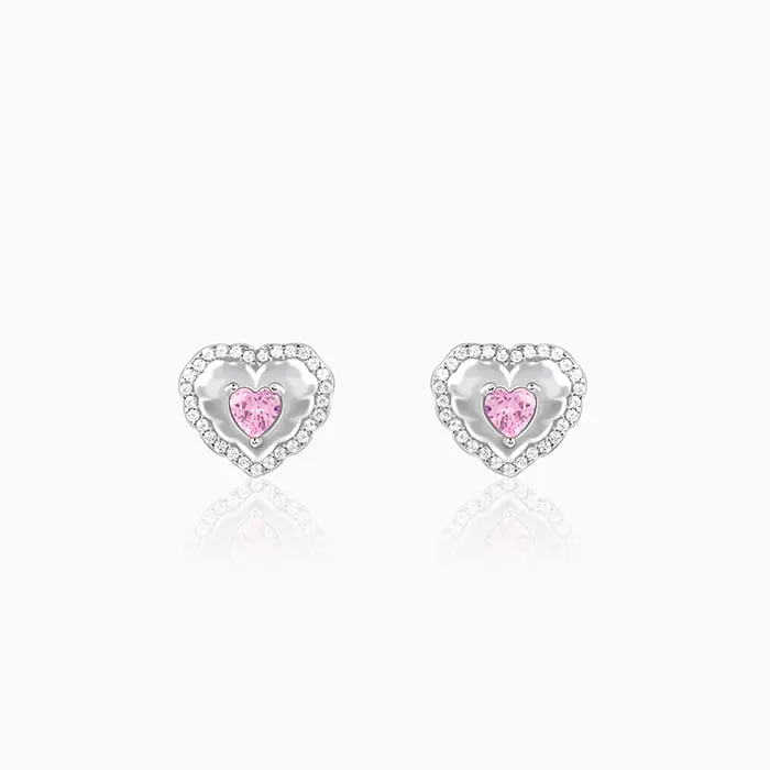 Silver Lovelight Stud Earrings