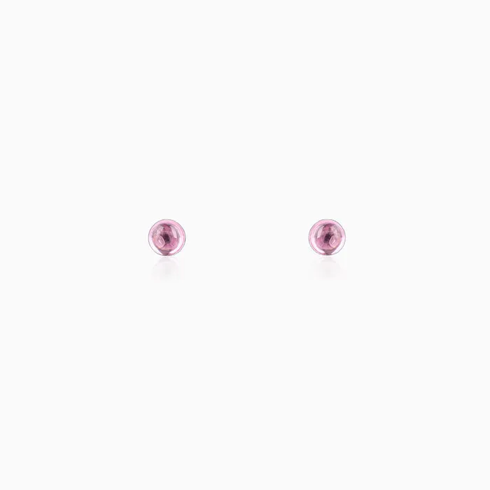 Silver Passion Heart Earrings