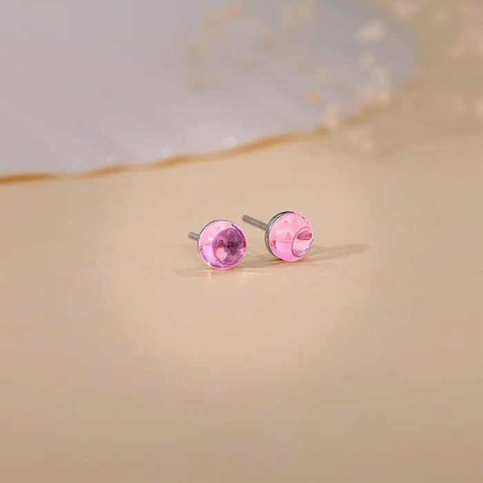 Silver Passion Heart Earrings