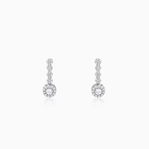 Silver Prima Donna Dangler Earrings