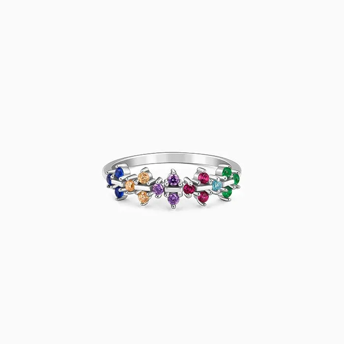 Silver Prisma Ring