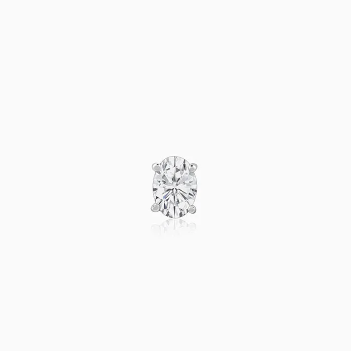 Silver Pristine Stud For Him