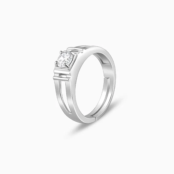 Silver Rock-Solid For Him
