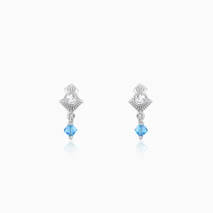 Silver Shimmer Chic Earrings