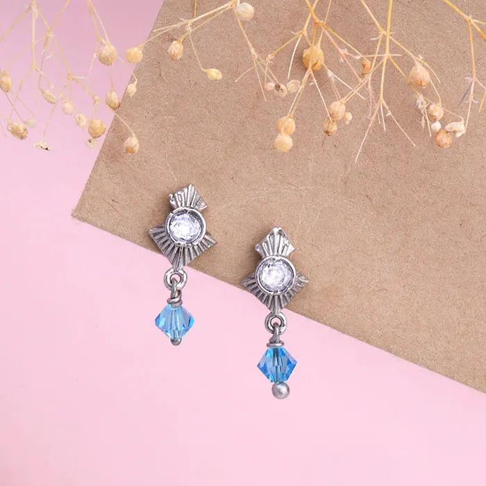 Silver Shimmer Chic Earrings