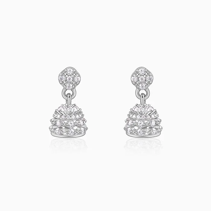 SIlver Sravasti Jhumki