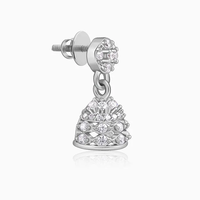 SIlver Sravasti Jhumki