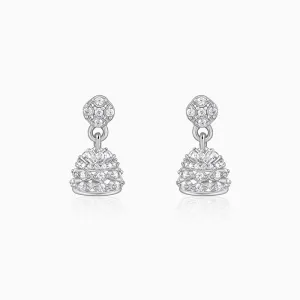 SIlver Sravasti Jhumki