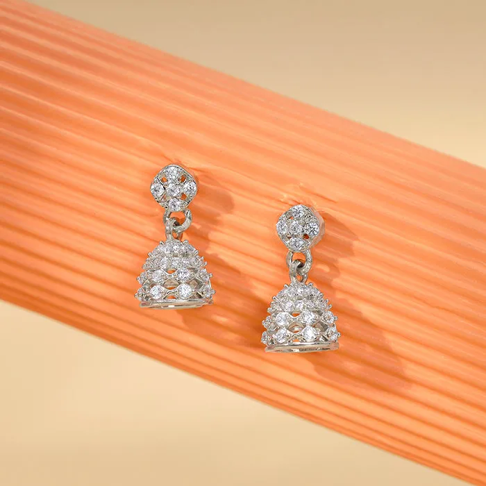 SIlver Sravasti Jhumki