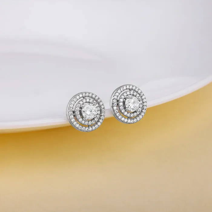 Silver Stand Out Studs