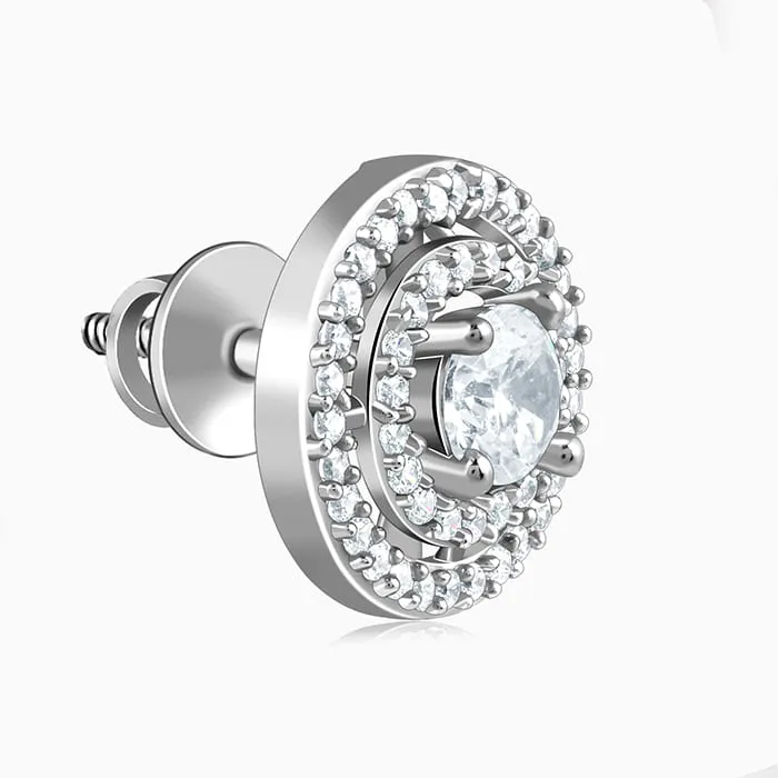 Silver Stand Out Studs