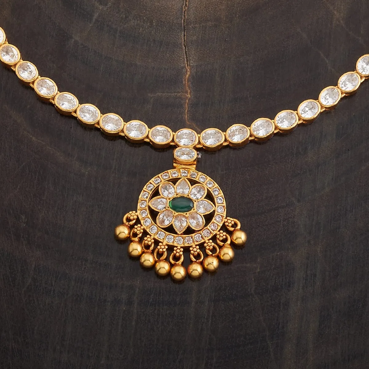 Silver Temple Necklace 169956