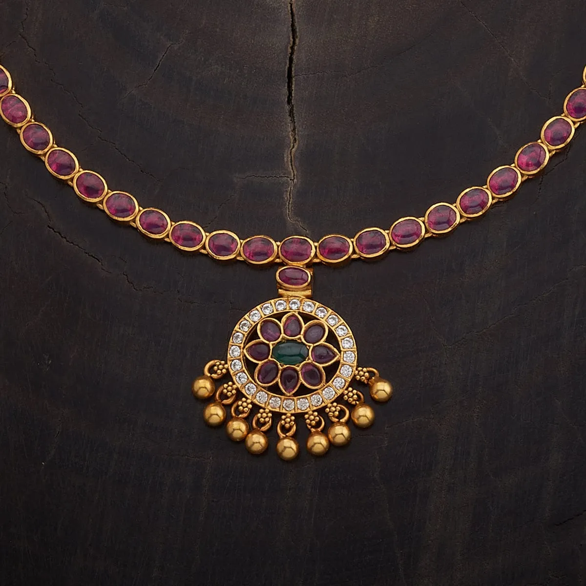 Silver Temple Necklace 169956